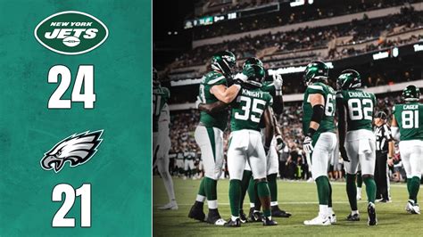 New York Jets vs. Philadelphia Eagles Highlights and Recap | Preseason ...