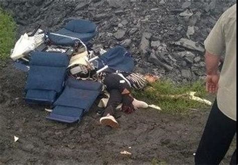 Plane Crash Victims Bodies Graphic