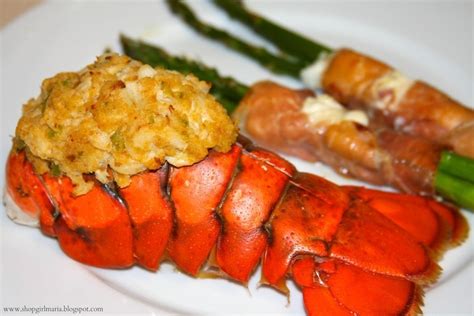 how to make stuffed lobster tails with crabmeat