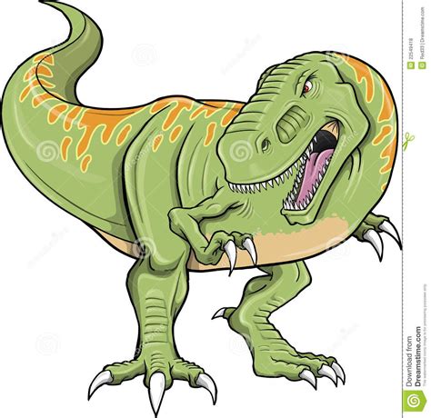 Tyrannosaurus Rex Dinosaur Vector Royalty Free Stock Photo - Image ...