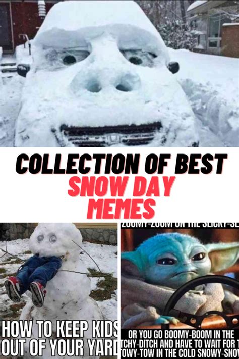 Collection of Funny SNOW DAY MEMES - Guide For Geek Moms