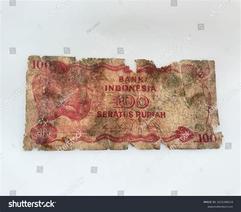 Indonesian Currency Rupiah Hundred Denominations 1984 Stock Photo ...