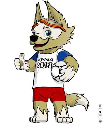 Envío inalámbrico Marcar mascota del mundial rusia 2018 Resentimiento ...