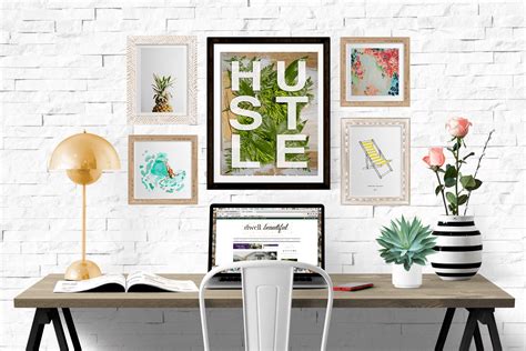 'Hustle' Printable Quote Art - Dwell Beautiful