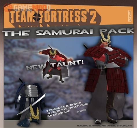 The Samurai Soldier Pack » TF2 - Skins Soldier | GAMEMODD