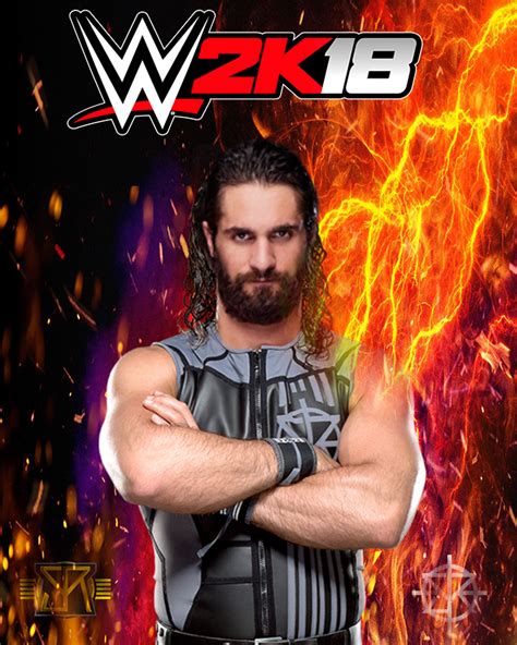 WWE 2K18 Custom Cover (Seth Rollins) by mashupgfx on DeviantArt