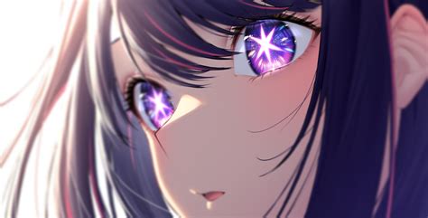 Sfondi : Oshi no Ko, Ai Hoshino, anime girls, capelli viola, star eyes 4093x2088 - Yukinoshita ...