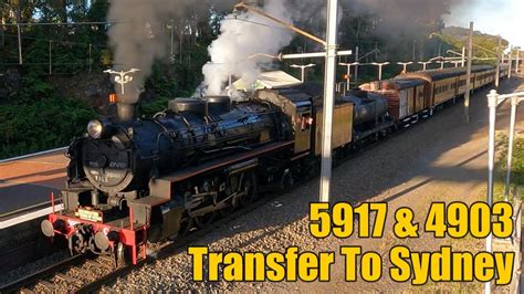 5917 & 4903 Transfer To Sydney At Kotara Railway Station, 3rd Of ...