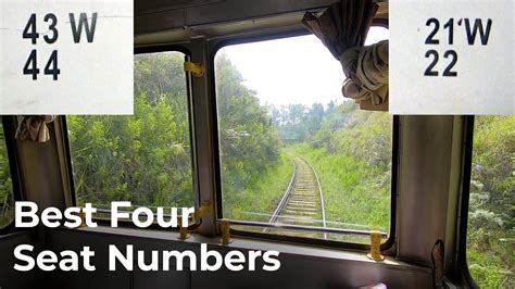 Best Four Seat Numbers of Observation Saloon in Badulla Train in Sri Lanka - YouTube