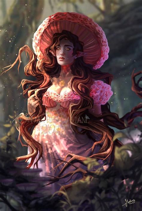 Mushroom Girl Guardian (Rhodotus palmatus) by MartinaSaviane on DeviantArt | Character art ...