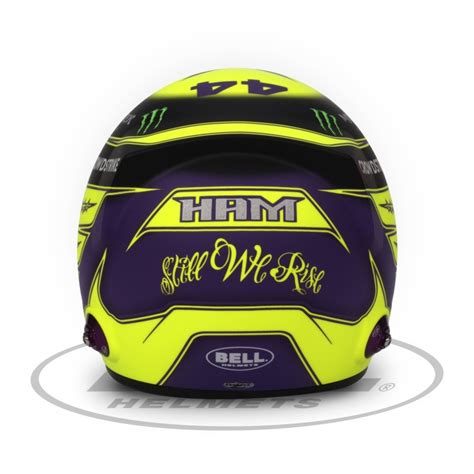 LEWIS HAMILTON 44 HELMET 2022 SCALE 1:2 Yelow - f1gp.gr