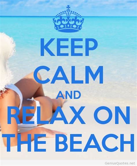 Relaxing Beach Quotes. QuotesGram