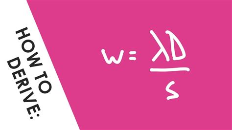 How to Derive the Double Slit Equation (for AQA) Quickly - A Level ...