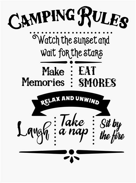 Pin By Anita Thorpe - Camping Clip Art Black And White Funny , Free Transparent Clipart - ClipartKey