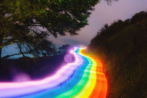 Rainbow Road: Photography Series by Daniel Mercadante – Inspiration Grid | Design Inspiration # ...