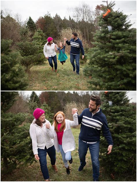 Austin Family | Christmas Tree Farm Family Portraits | Butterfly Farm - Polar Square Designs