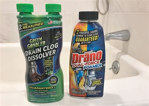 Green Gobbler vs. Drano (Which Drain Cleaner Is Better?) - Prudent Reviews