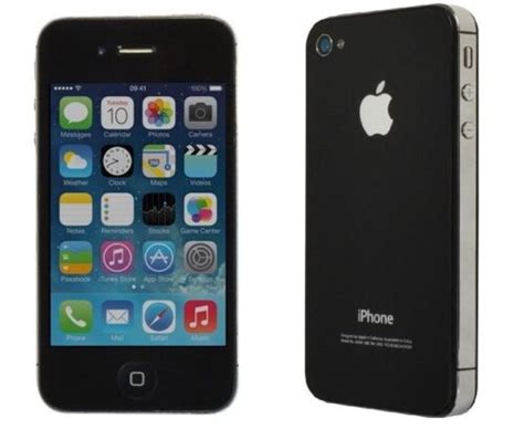 APPLE IPHONE 4S 32GB Factory Unlocked (Black) A- B CONDITION – Consumer ...