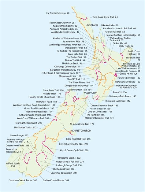 Classic New Zealand Cycle Trails, 6th edition | Kennett Brothers.