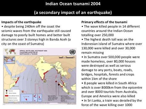 Cause and effect tsunami essay