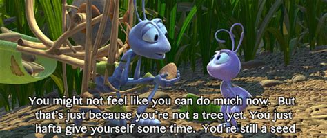 Flik and Dot, A Bug's Life | Life quotes disney, Tree of life quotes, A ...