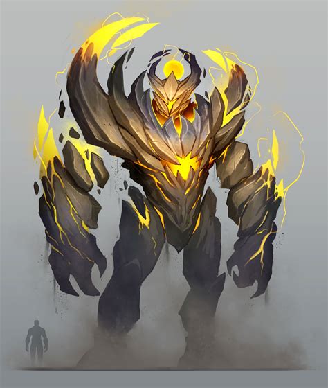 Earth Elemental Golem Art - World of Warcraft: Dragonflight Art Gallery