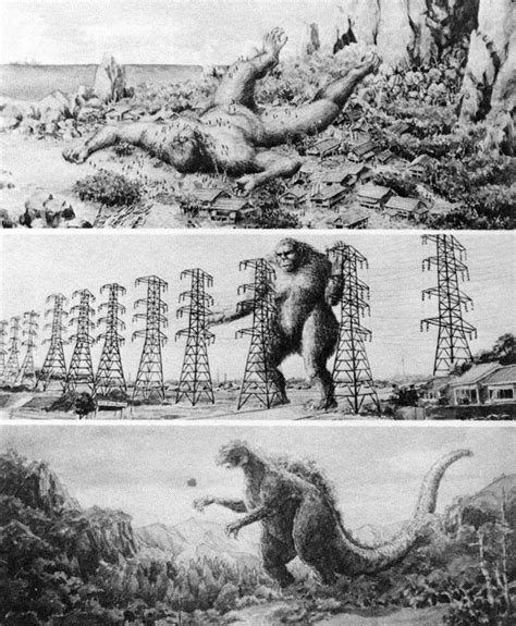 King Kong vs. Godzilla concept art | Godzilla, King kong vs godzilla ...