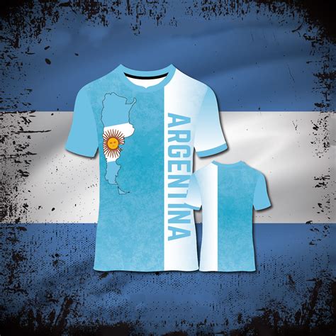 Argentina football jersey concept - MasterBundles