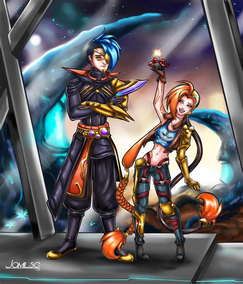 Odyssey Kayn and Jinx by JamilSC11 on DeviantArt