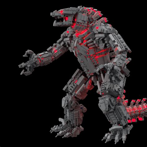 LEGO fan recreates classic showdown between Godzilla and MechaGodzilla