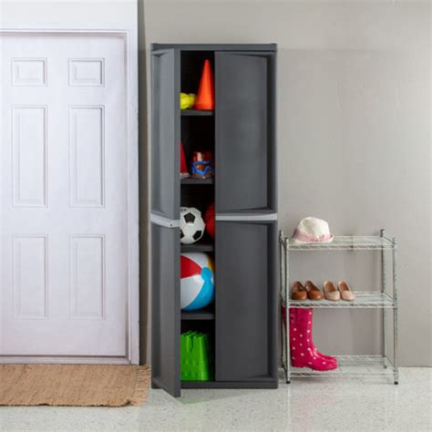 Sterilite 4 Shelf Cabinet & Reviews | Wayfair