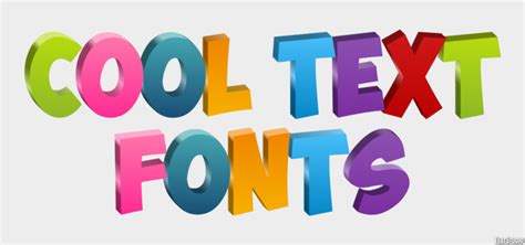 Cool Text Fonts Text Effect and Logo Design Font