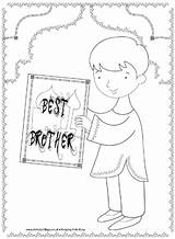 I Love My Brother Coloring Pages sketch template