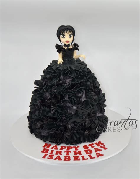 Best Wednesday Addams Cake - NC658 - Amarantos Cakes