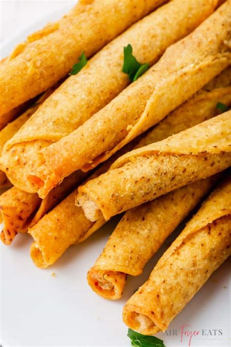 Frozen Taquitos in Air Fryer