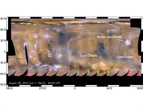 Mars Weather Map, Aug. 5 | NASA Jet Propulsion Laboratory (JPL)