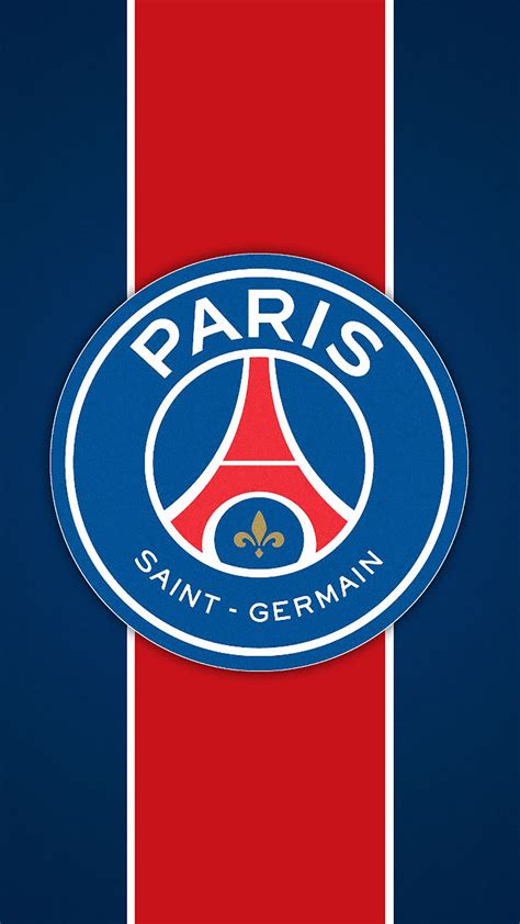 Paris Saint Germain (PSG) : Logo 1 Wallpaper for iPhone 11, Pro Max, X ...