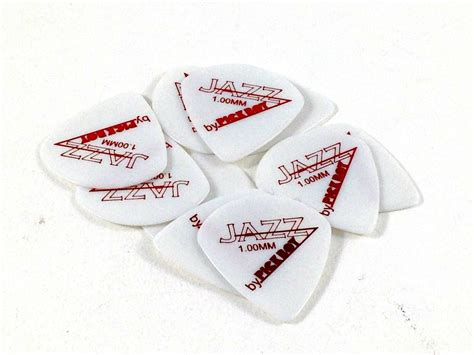 Pickboy Guitar Picks 10 Pack Celluloid Jazz Size 1.00mm Heavy ...