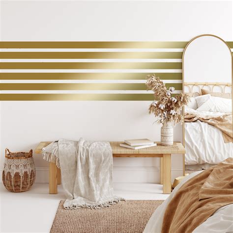 Gold Wall Decal Gold Line Decal Large Wall Decal Geometric - Etsy