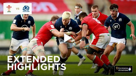 Six Nations Rugby | Highlights: Wales vs Scotland