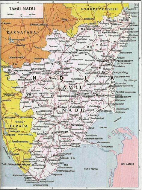 Tamil Nadu Map - India Travel Forum | IndiaMike.com