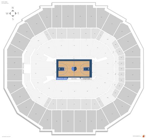 Fedex Forum Seating Chart Grizzlies | Awesome Home