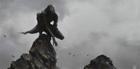 ArtStation - Mortal Engines - Shrike concept art, Andrew Baker | Mortal engines, Concept art ...