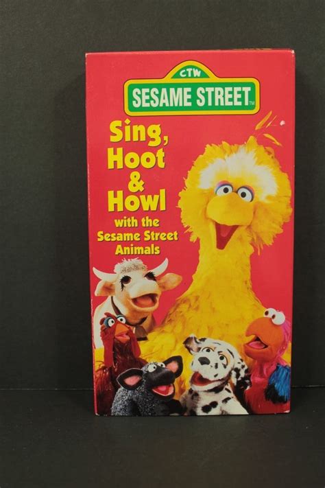 Sesame Street - Sing, Hoot Howl (VHS, 1991) for sale online | eBay | Sesame street, Vhs tape ...