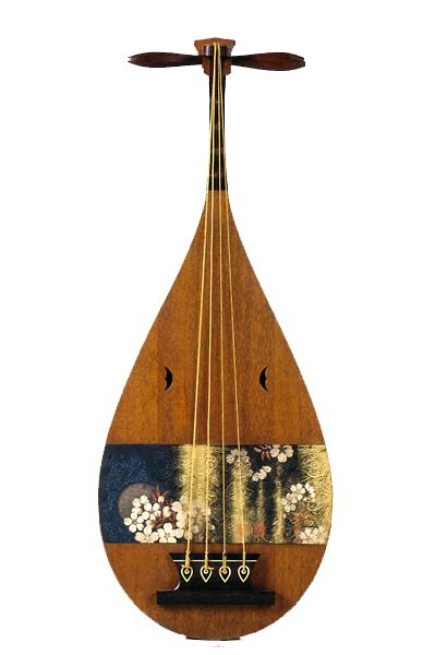 A beautiful Japanese biwa, or short necked lute. | Stringed Things | Pinterest