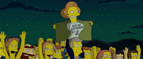 Download Edna Krabappel From The Simpsons Movie Wallpaper | Wallpapers.com