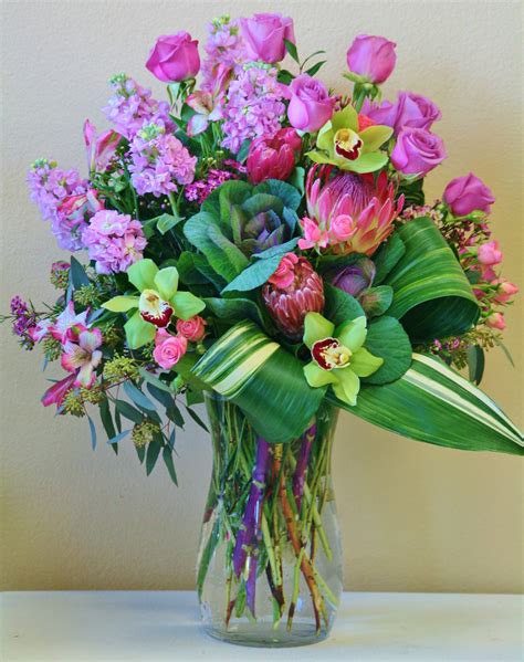 Upgraded pretty protea flower arrangement by willow branch florist of riverside Protea Flower ...