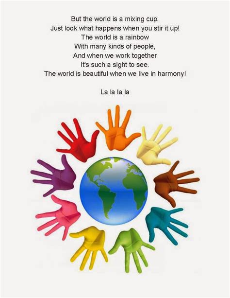 Early Childhood Activities...: The World is a Rainbow Lesson Plan