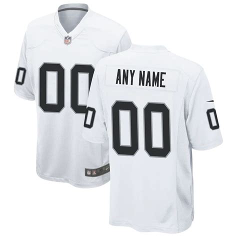 Raiders Custom Name Jersey | Football Fanzone