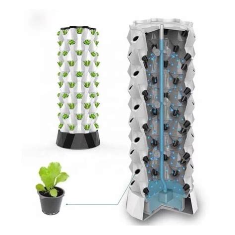 Vertical Aeroponics Tower Garden Growing Systems Kit-Thump Manufacturer